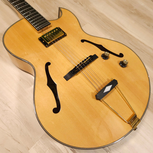 Used 2018 Seventy Seven Guitar Jazz Hawk NA w/Hardshell Case AS0153