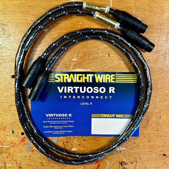 Open Box - Straight Wire Virtuoso R2 Interconnect - 1 Meter Pair with XLR's (Copy)